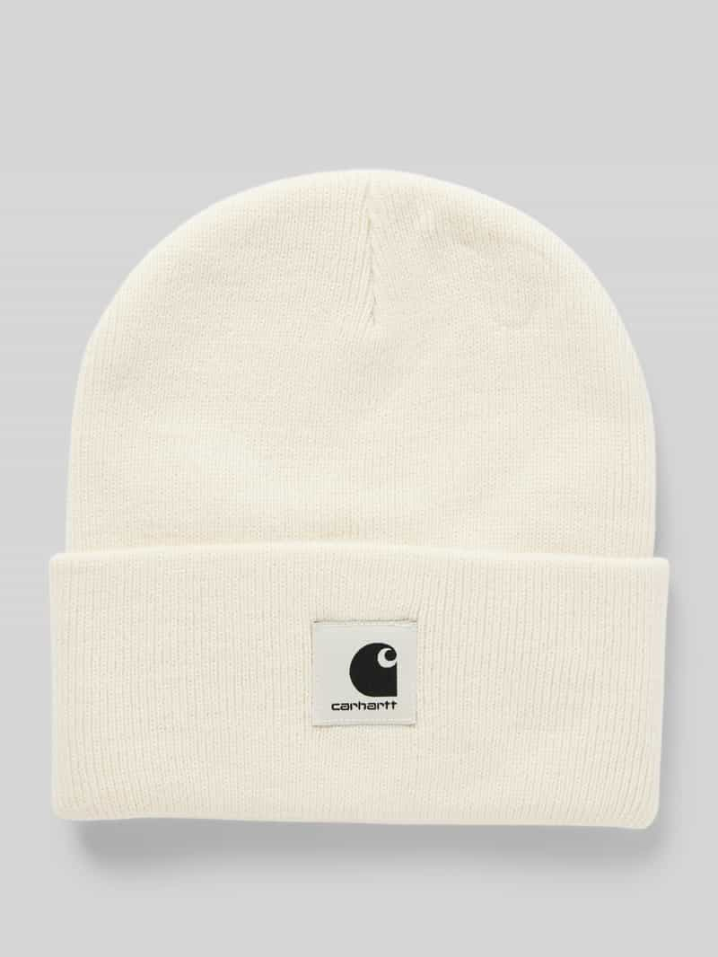 Carhartt Work In Progress Beanie met labelpatch, model 'ASHLEY'