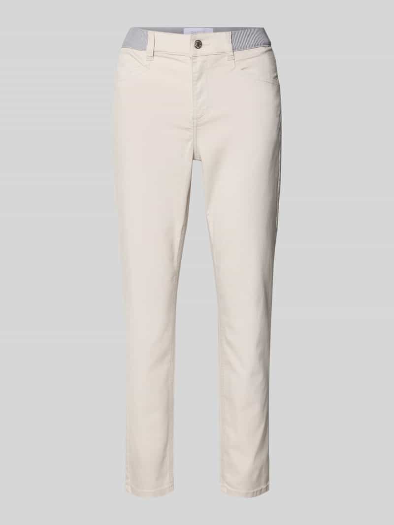 Korte broek met elastische band model 'ORNELLA'