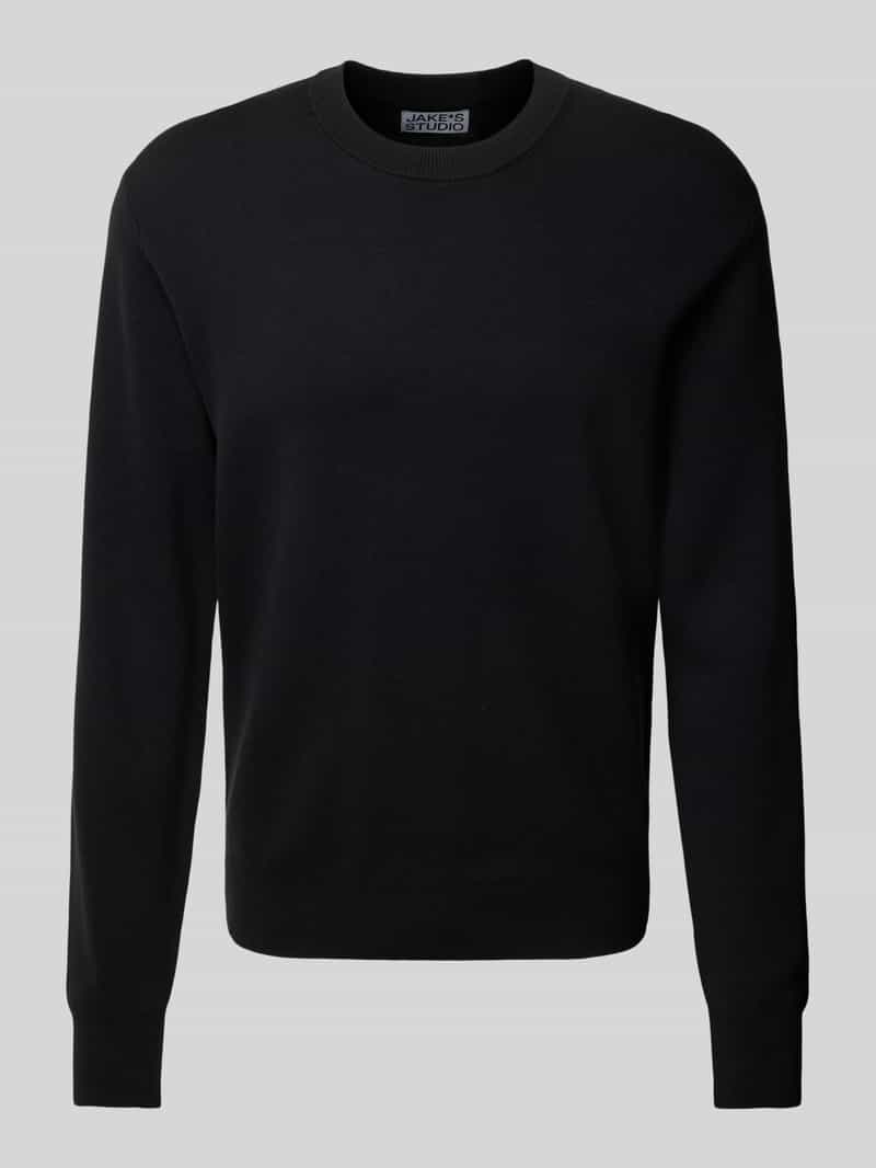 JAKE*S STUDIO MEN Gebreide pullover met ronde hals