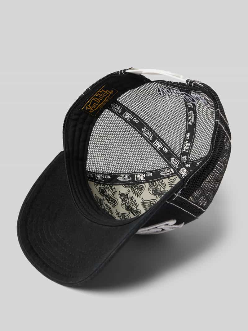 Von Dutch Trucker-pet met labelstitching model 'RIVERSIDE'
