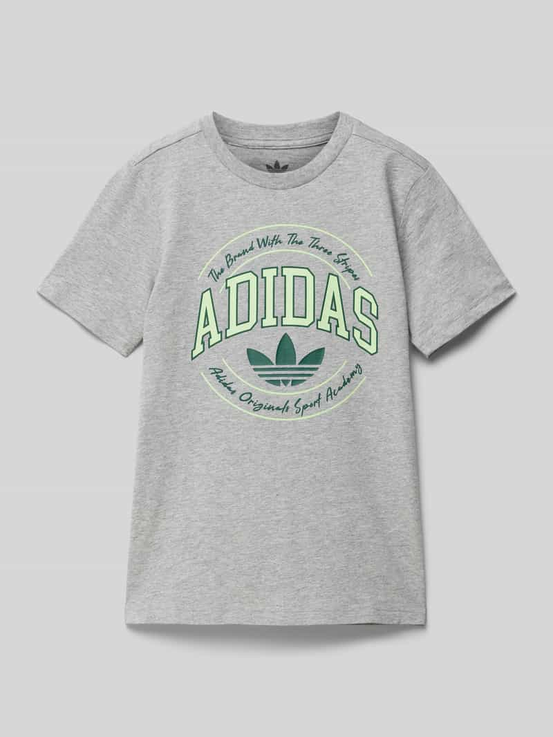 adidas Originals T-shirt met labelprint