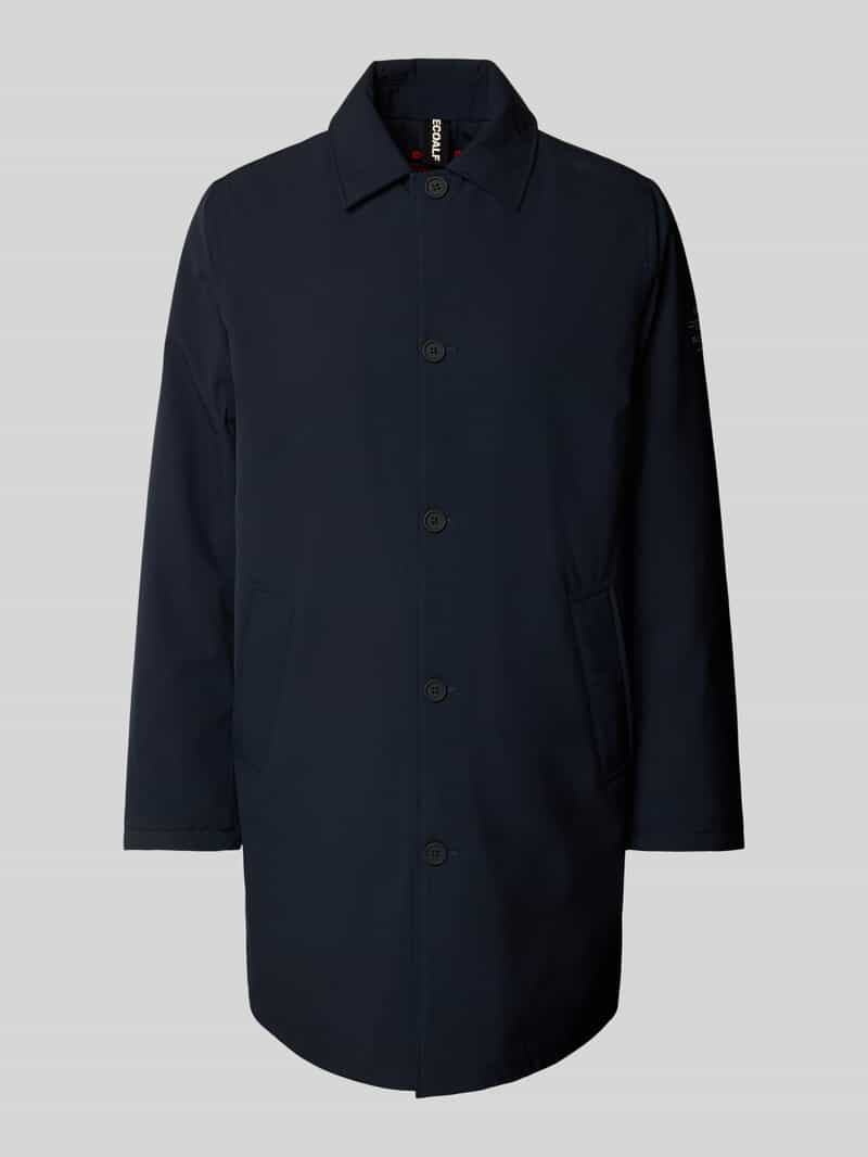 Lange jas met haaikraag model 'HAMPSHIREALF'