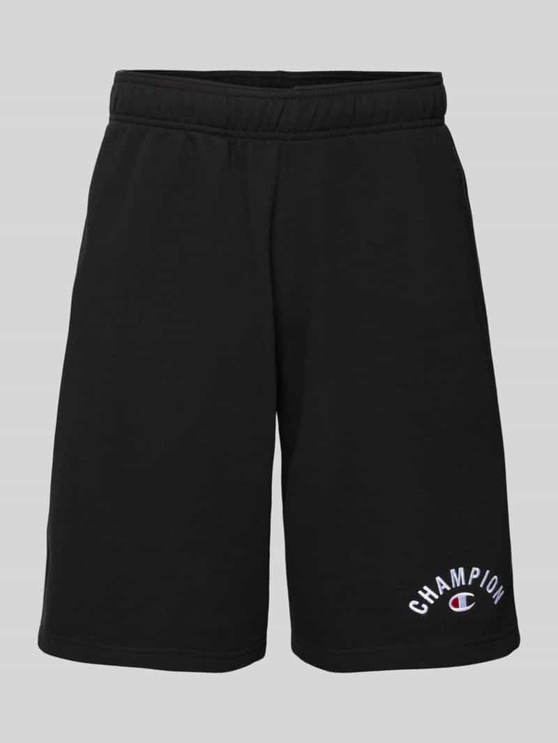 Champion Baggy fit sweatshorts met labelstitching