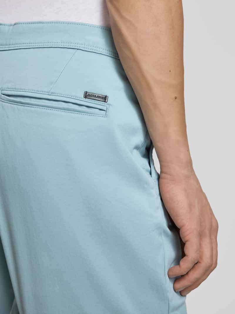 jack & jones Regular fit bermuda met steekzakken model 'IBOWIE'