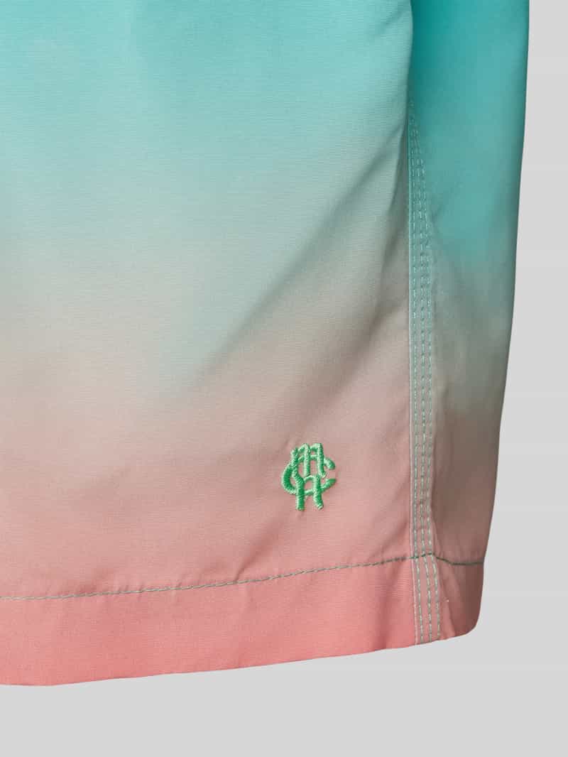 MCNEAL Relaxed fit zwembroek met logostitching