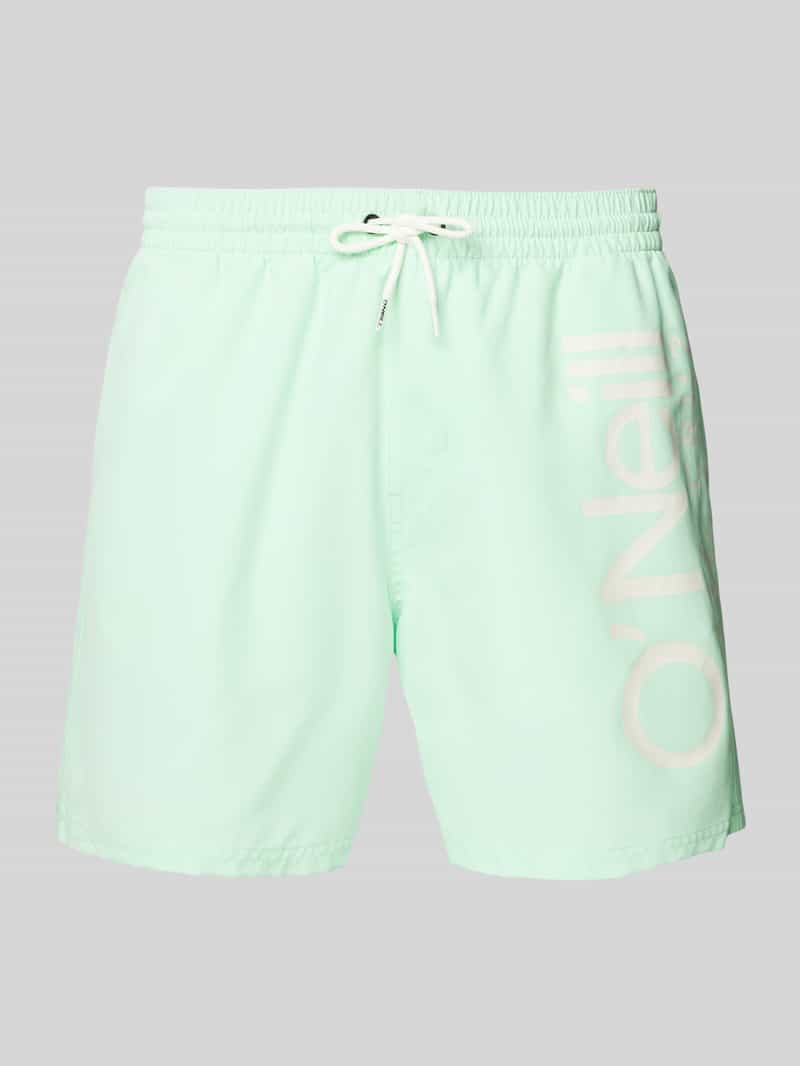 O'Neill Relaxed fit zwembroek met labelprint model 'ORIGINAL CALI'