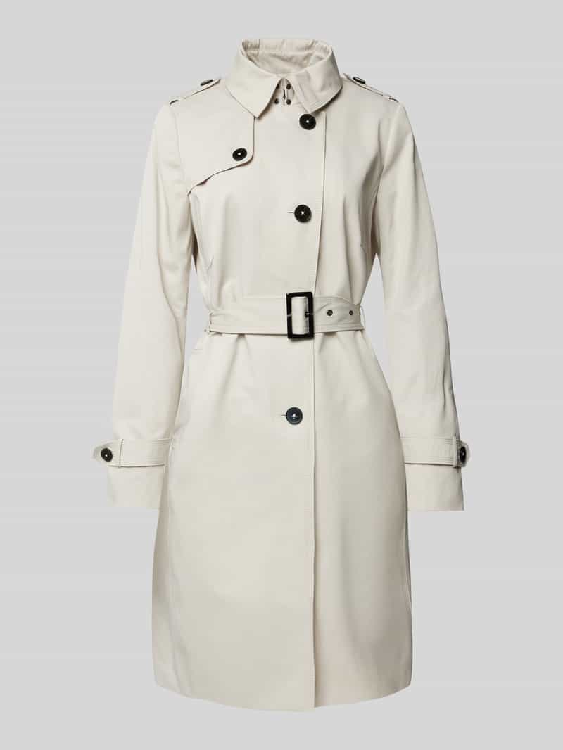 Jake*s Casual Trenchcoat met tailleriem
