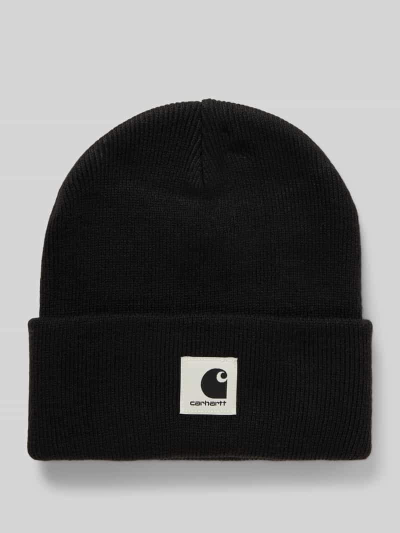 Carhartt Work In Progress Beanie met labelpatch, model 'ASHLEY'