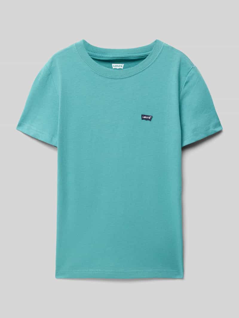 Levi s Kids T-shirt met labeldetail