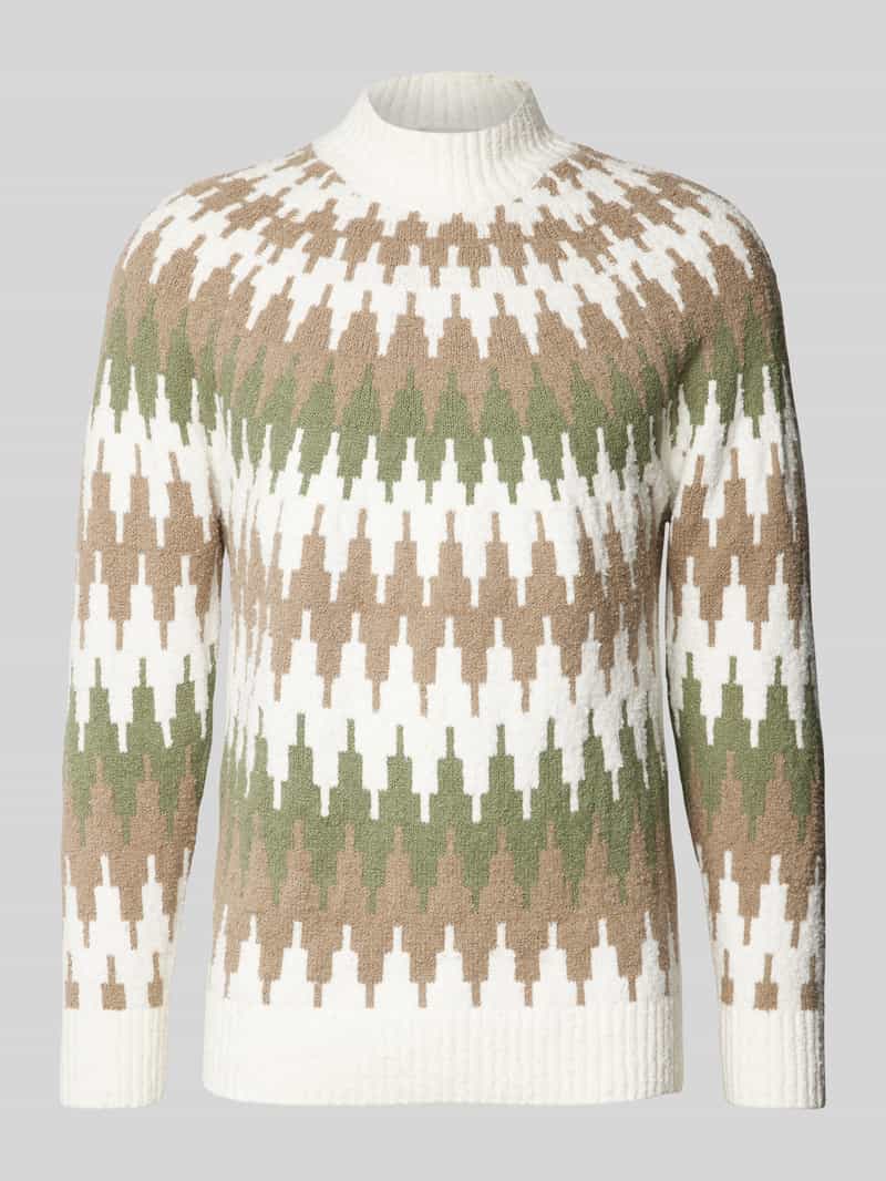 drykorn Gebreide pullover met opstaande kraag model 'PIREO'