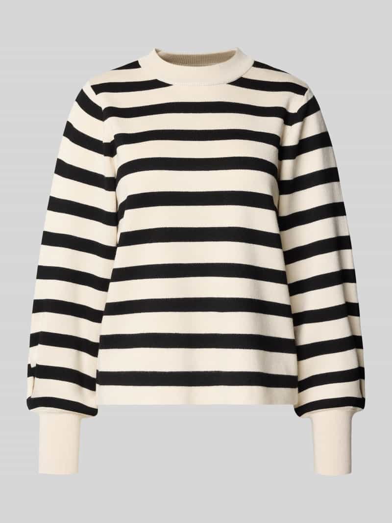 Jake*s Collection Gebreide pullover met ribboorden