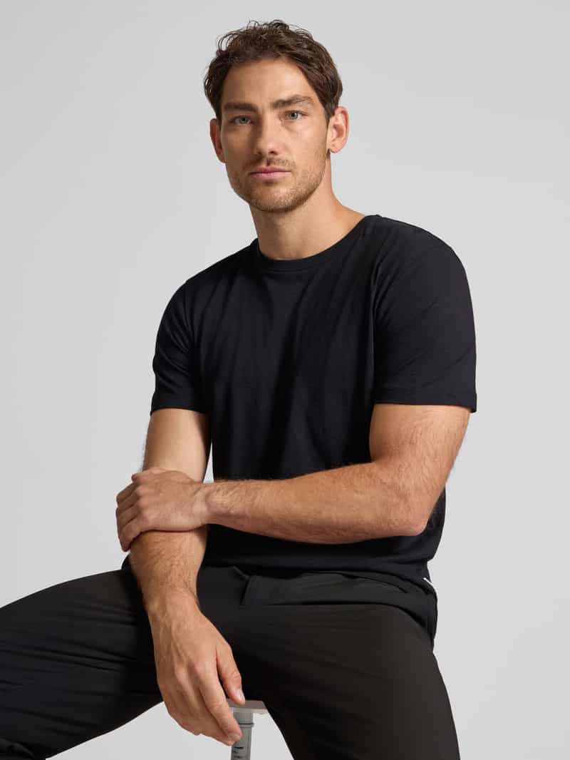 Selected Homme Regular fit T-shirt van puur katoen model 'ASPEN'