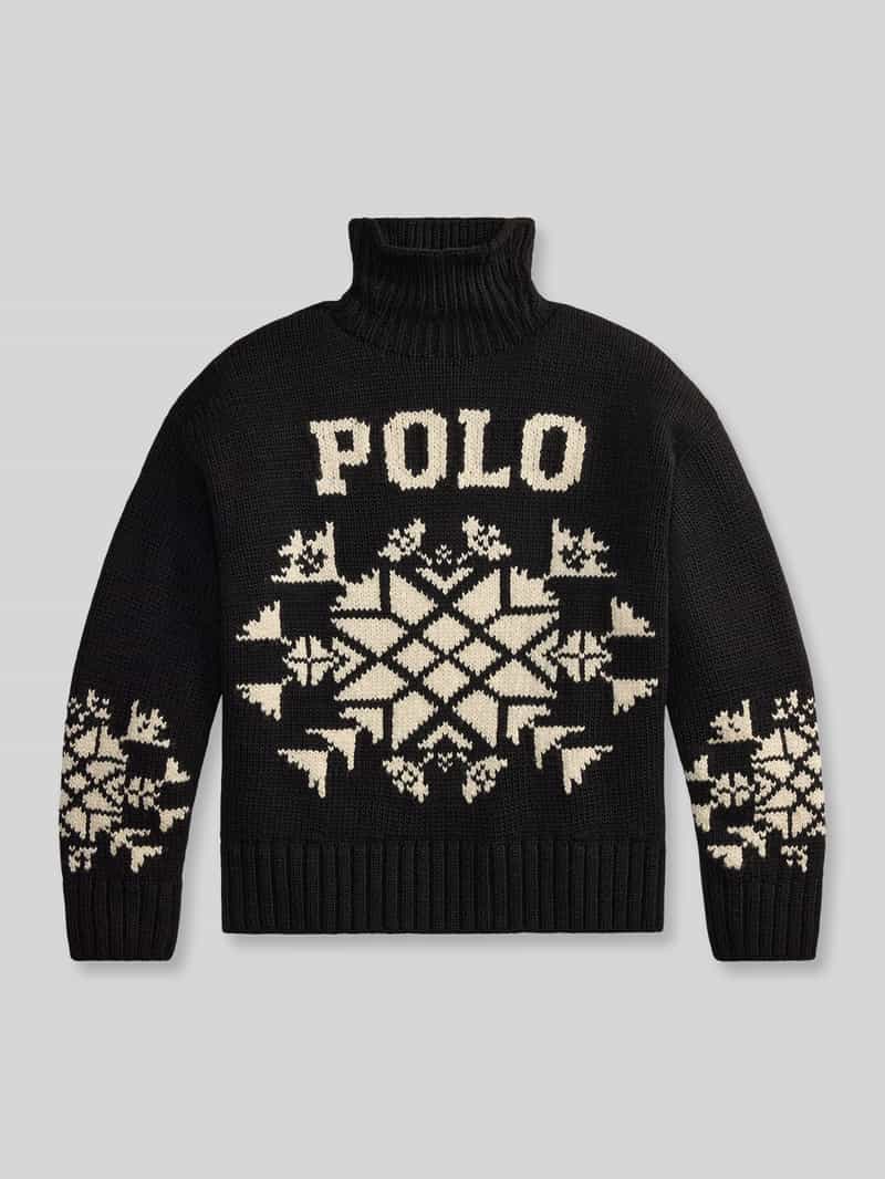 Polo Ralph Lauren relaxed fit coltrui van pure wol