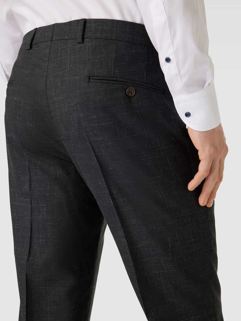 JOOP! Collection Slim fit pantalon in gemêleerde look model 'Blair'