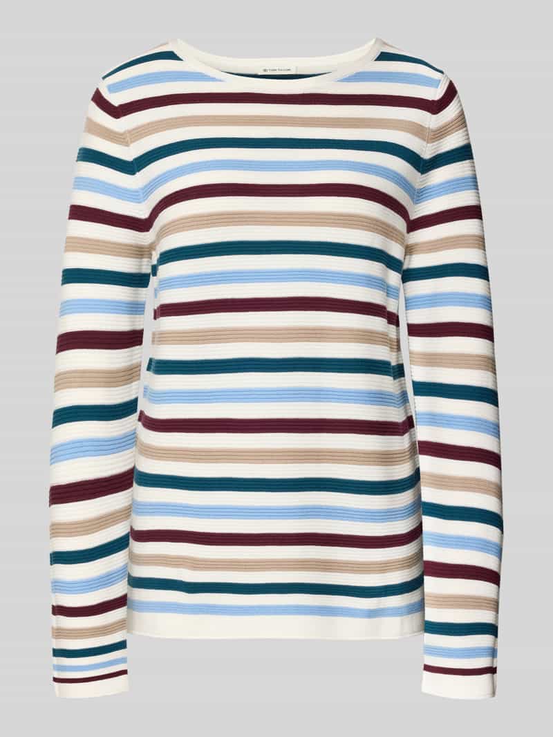 Tom Tailor Regular fit pullover van puur katoen