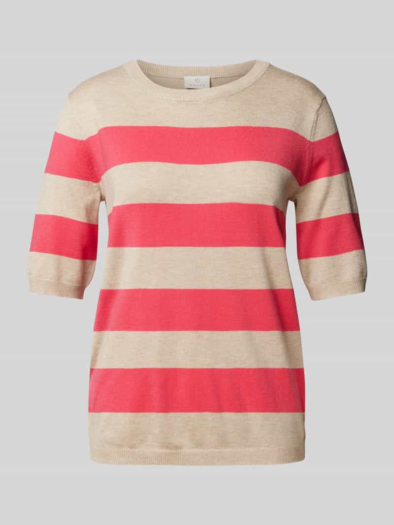 Regular fit gebreid shirt met 1/2-mouwen model 'Mala'