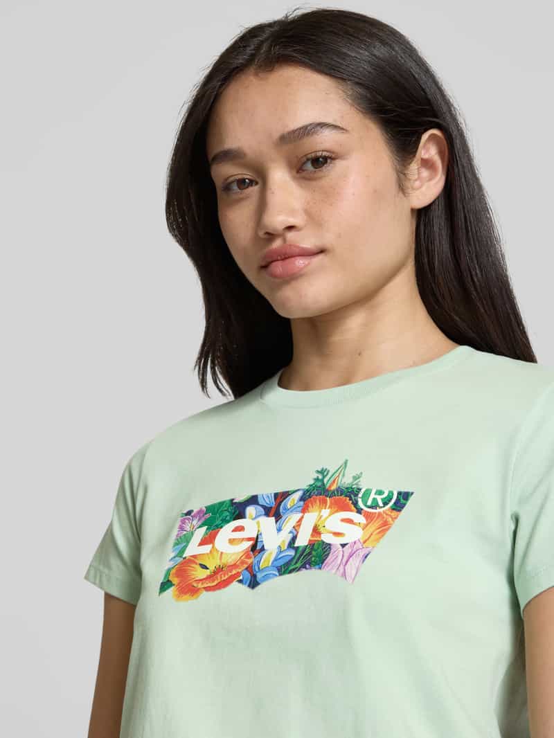Levi's T-shirt met ronde hals model 'THE PERFECT'