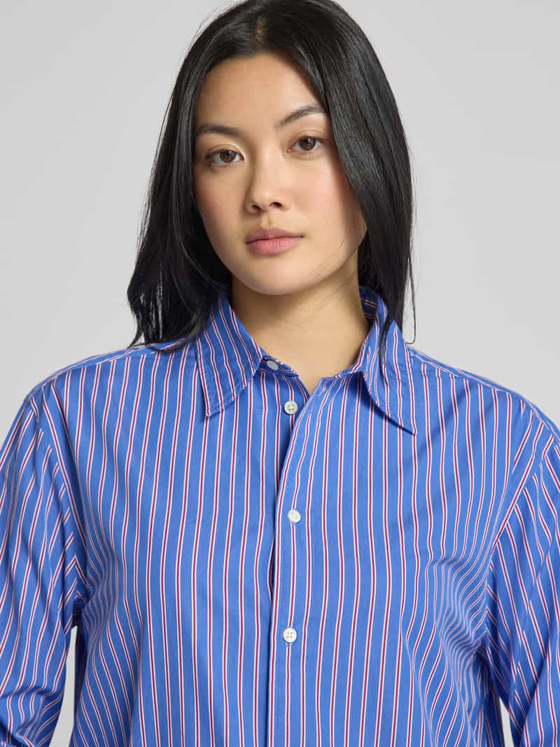Polo Ralph Lauren Regular fit overhemdblouse met kentkraag