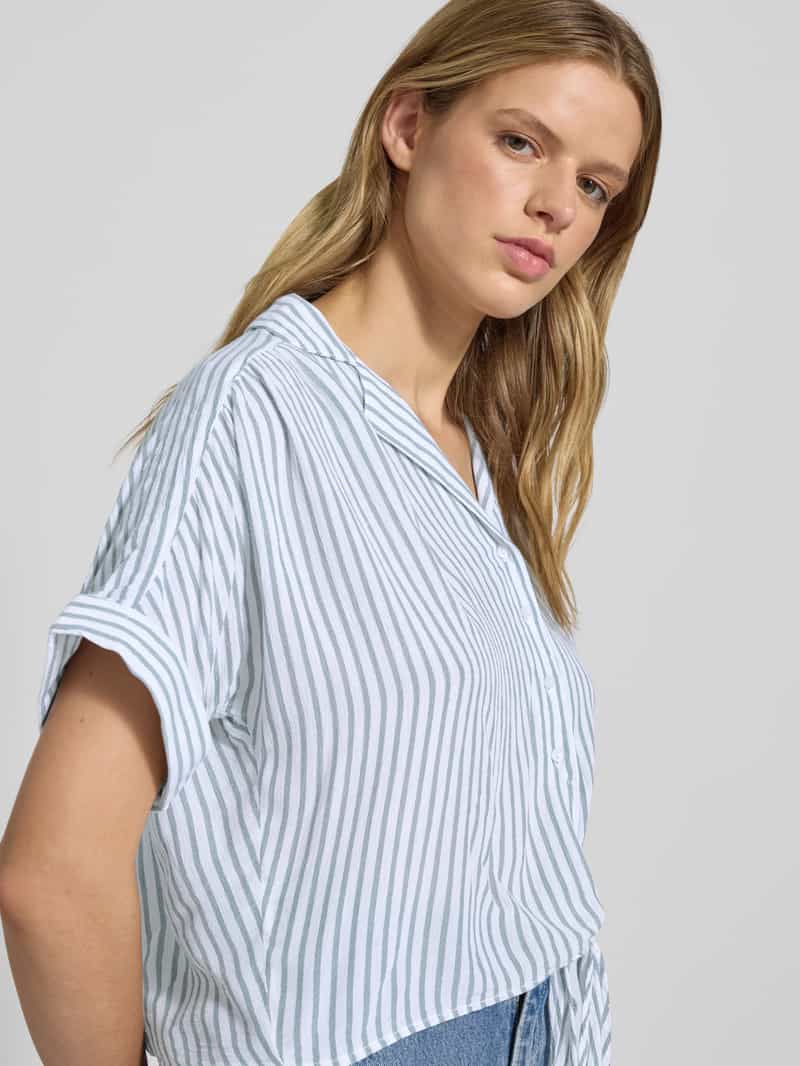 Only Regular fit overhemdblouse van pure viscose model 'PAULA LIFE'