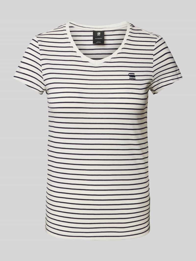 G-Star Raw T-shirt met labelstitching