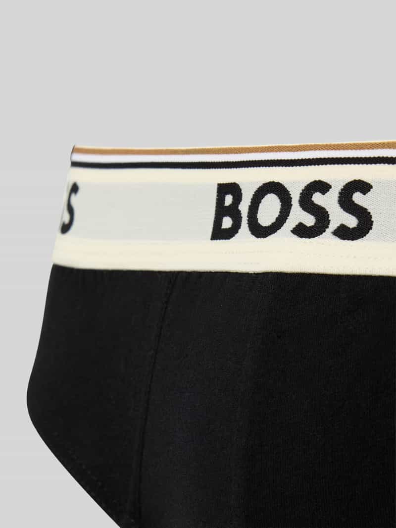 Boss Slip van katoenmix in een set van 3 stuks