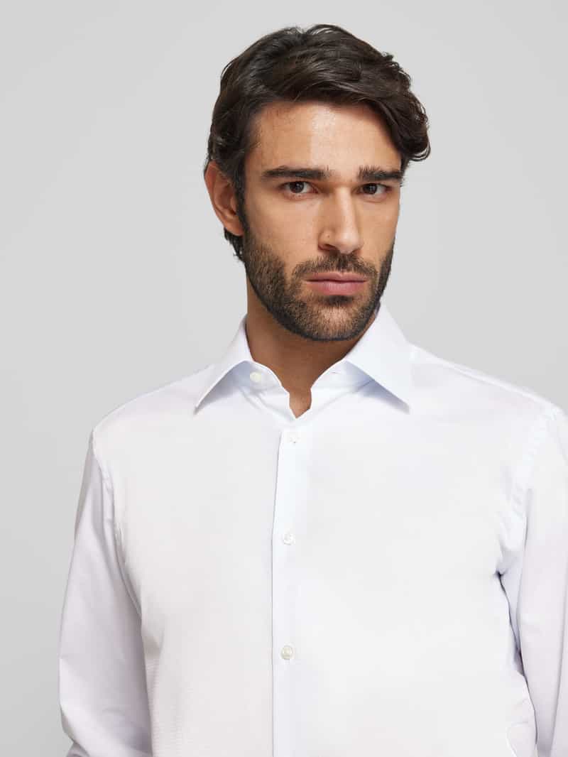 Boss Regular fit zakelijk overhemd met kentkraag model 'Joe'
