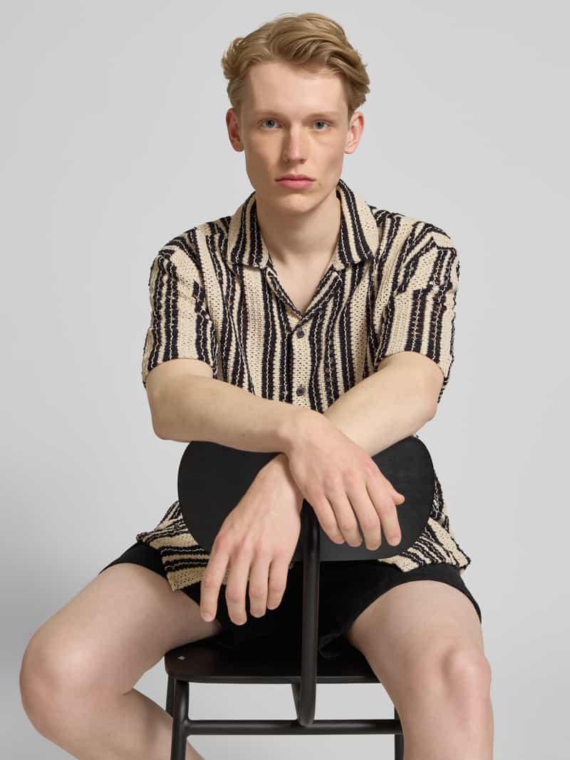 Only & Sons Regular fit vrijetijdsoverhemd met reverskraag model 'DANI'
