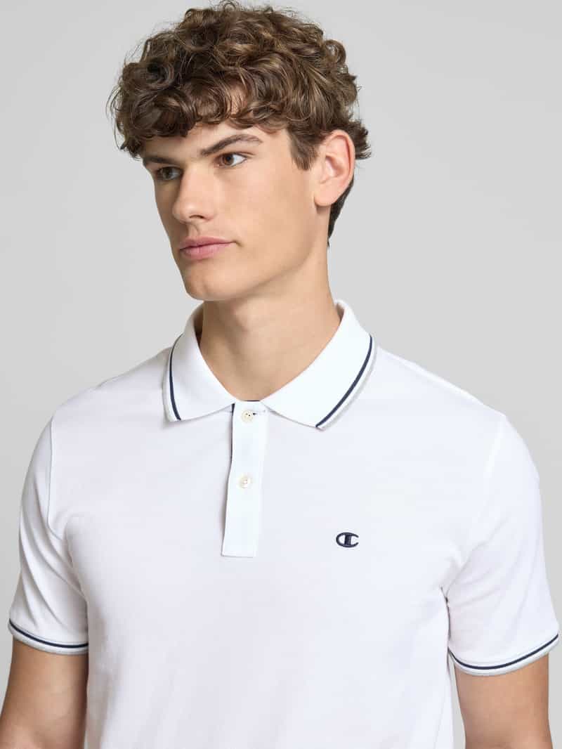 Champion Regular fit poloshirt met logostitching