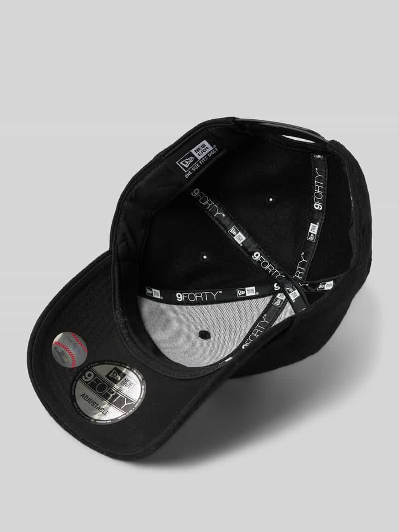 new era Baseballpet van wolmix met logostitching