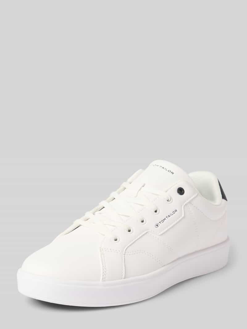 Low top sneaker in leerlook model 'IGNAZ'