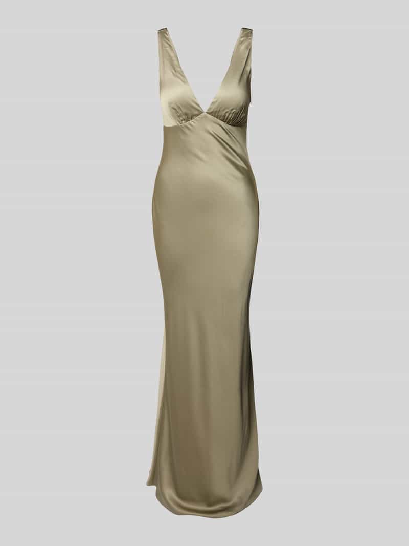 Jake*s Cocktail Avondjurk van viscose met V-hals