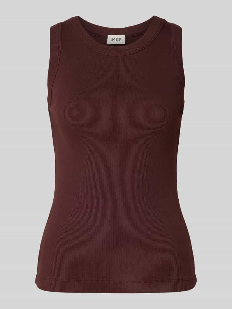 drykorn Tanktop met ribboorden model 'OLINA'
