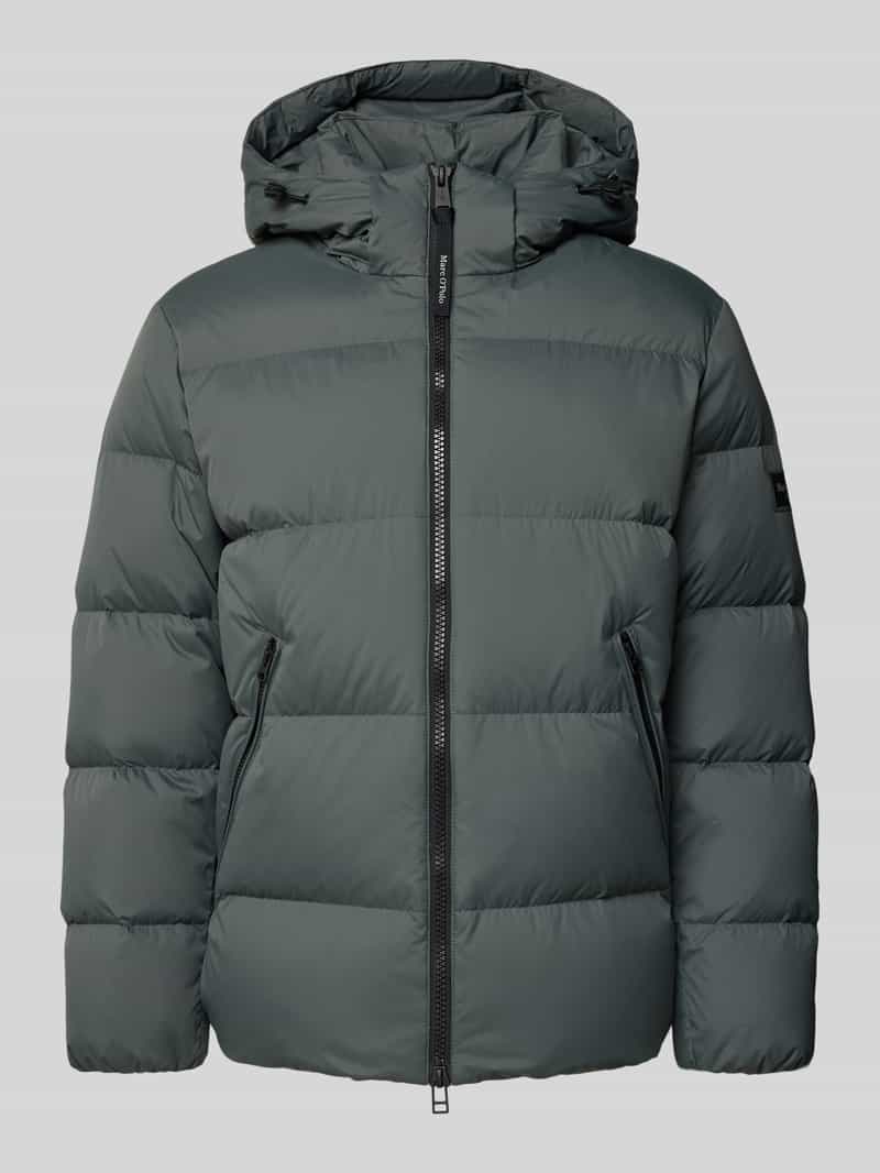 Marc O'Polo Regular fit donsjack met afneembare capuchon