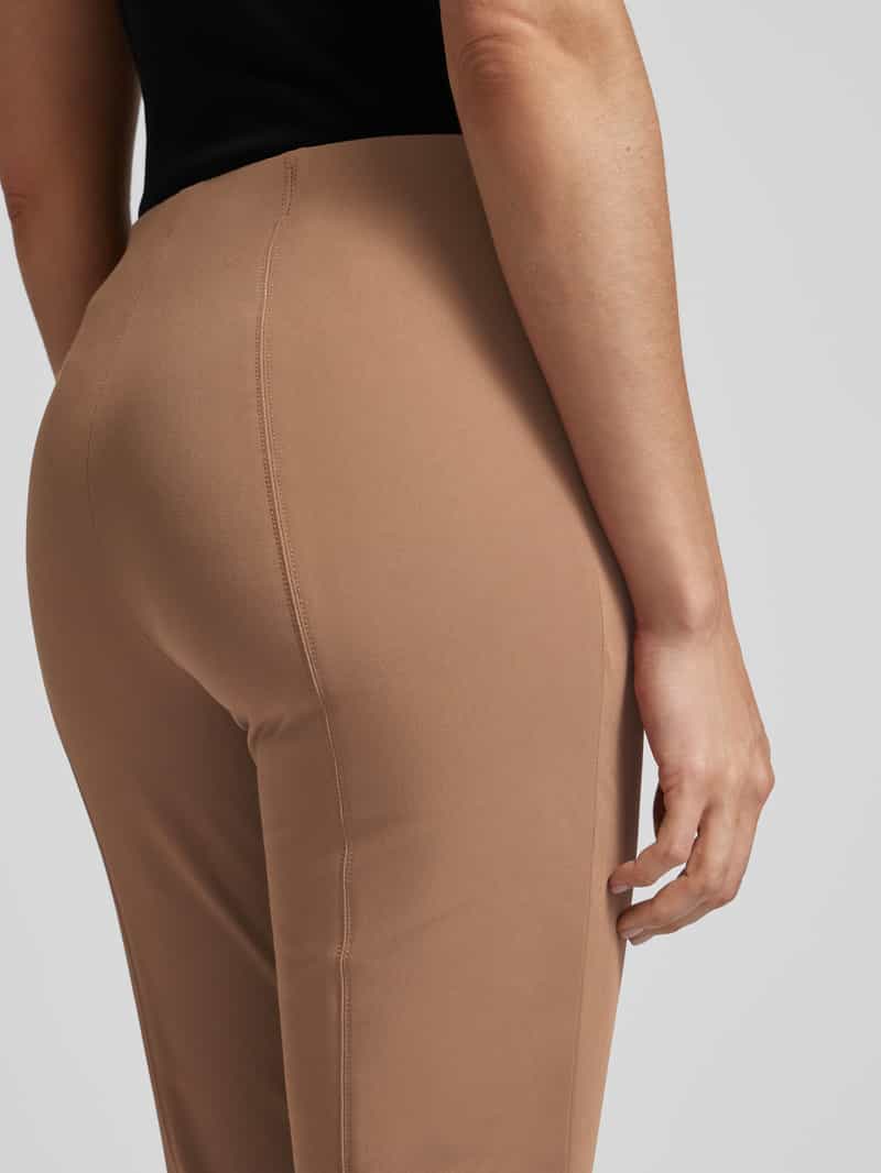 RAFFAELLO ROSSI Slim fit stoffen broek met siernaden model 'PENNY'