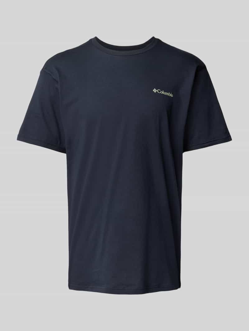 Columbia T-shirt met labelstitching