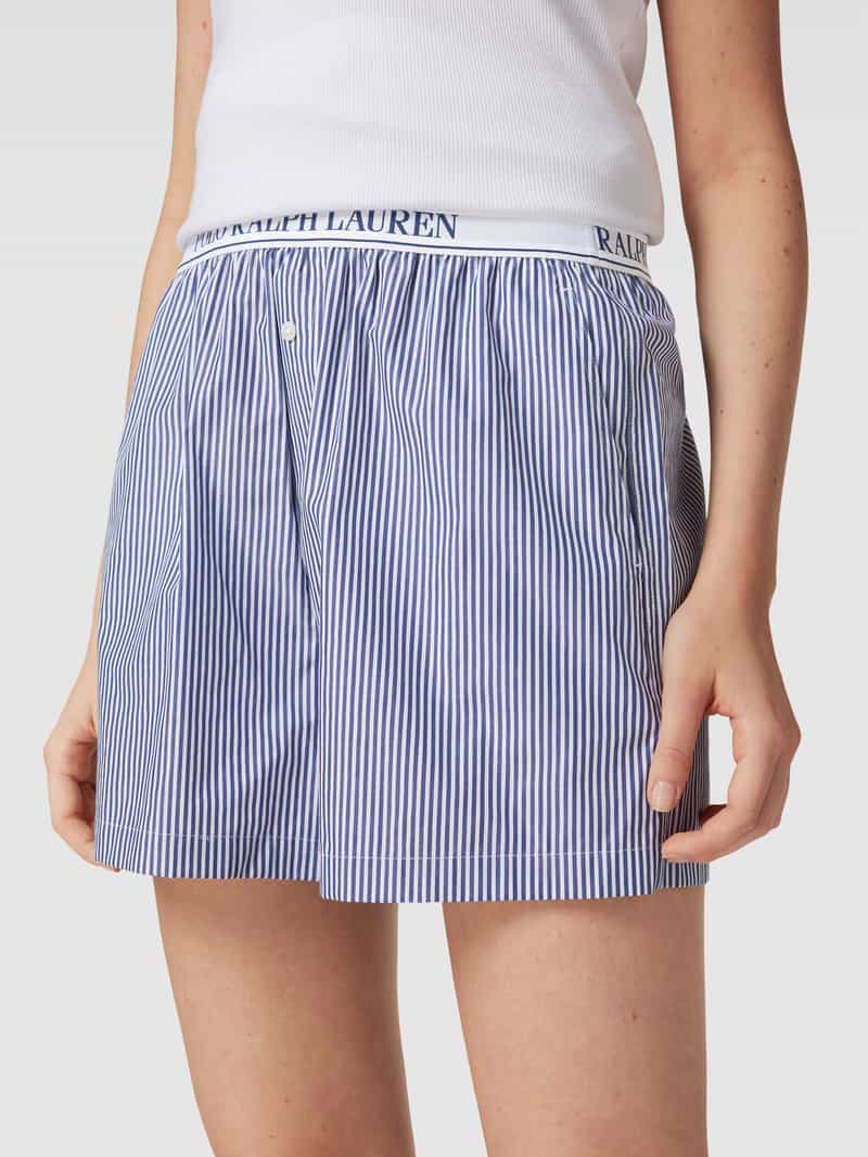 Polo Ralph Lauren Korte pyjamabroek met elastische band met logo