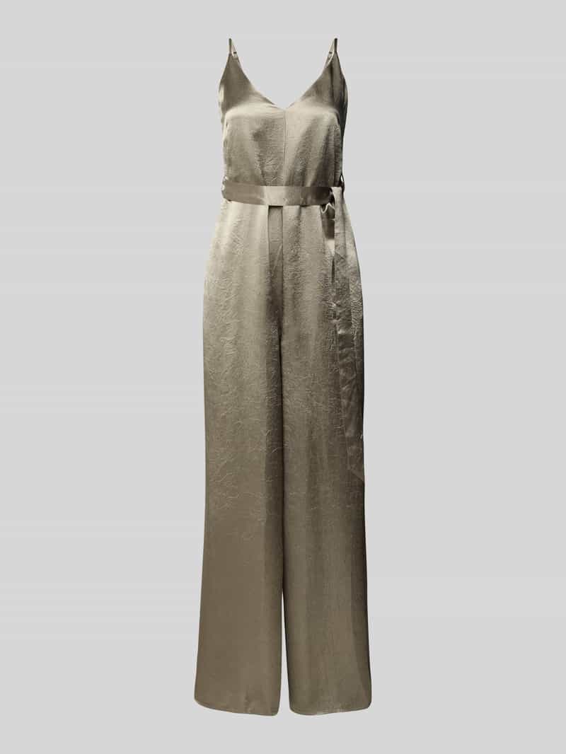 Selected Femme Jumpsuit met strikceintuur model 'SELENE'