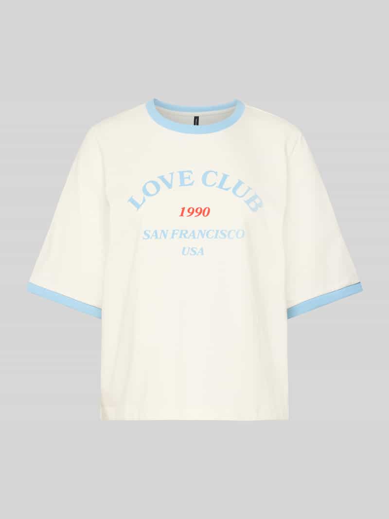Vero Moda Relaxed fit T-shirt van puur katoen model 'TOVA'