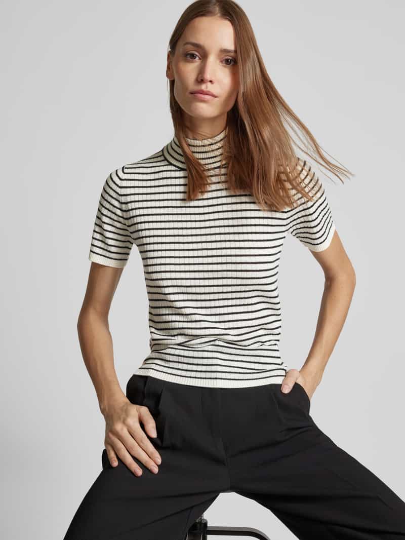 Max Mara Studio Gebreid shirt met turtleneck model 'FIEMME'