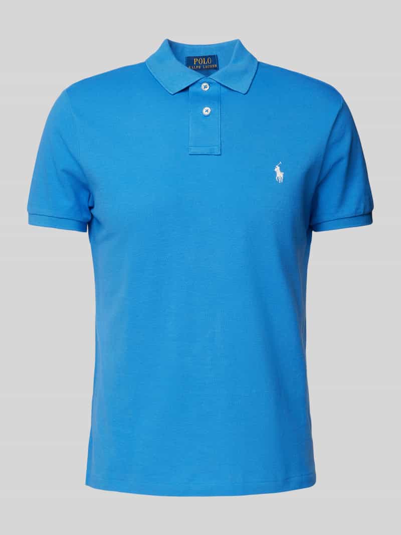 Polo Ralph Lauren Custom slim fit poloshirt van puur katoen