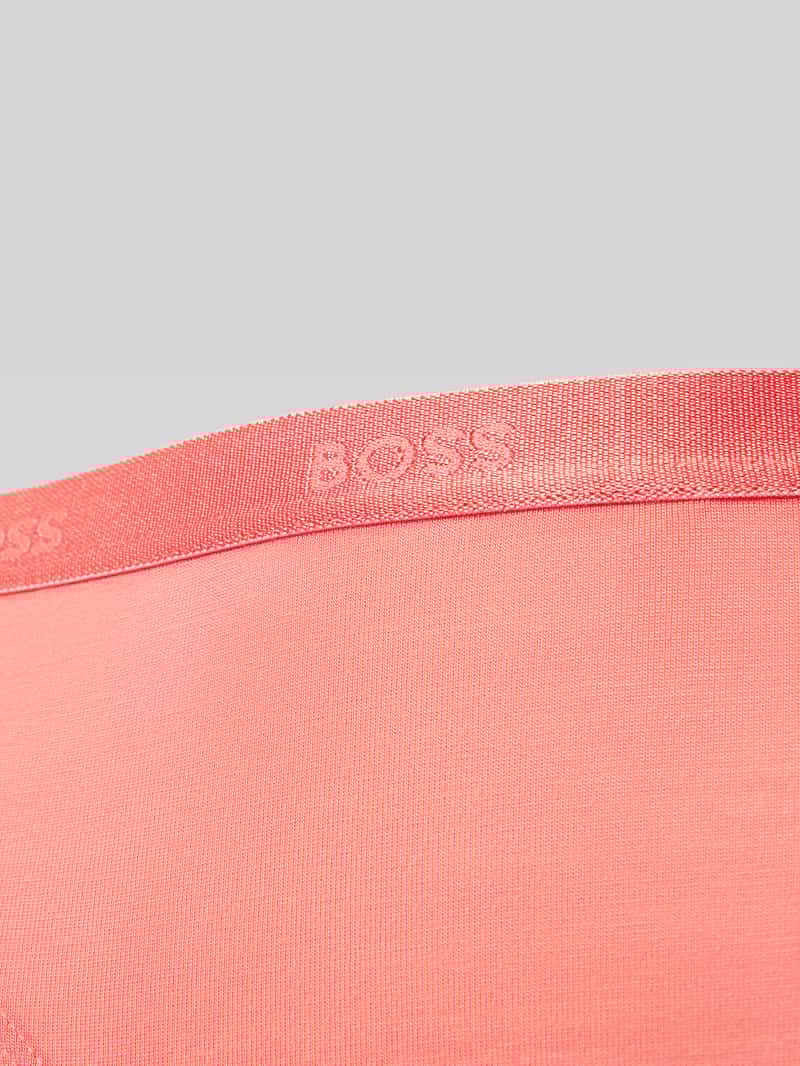 Boss String met elastische band met label