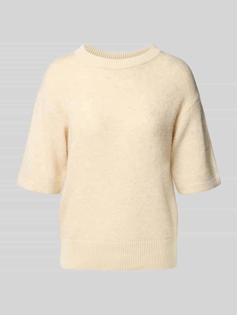 Opus Gebreid shirt met ronde hals model 'Pami'