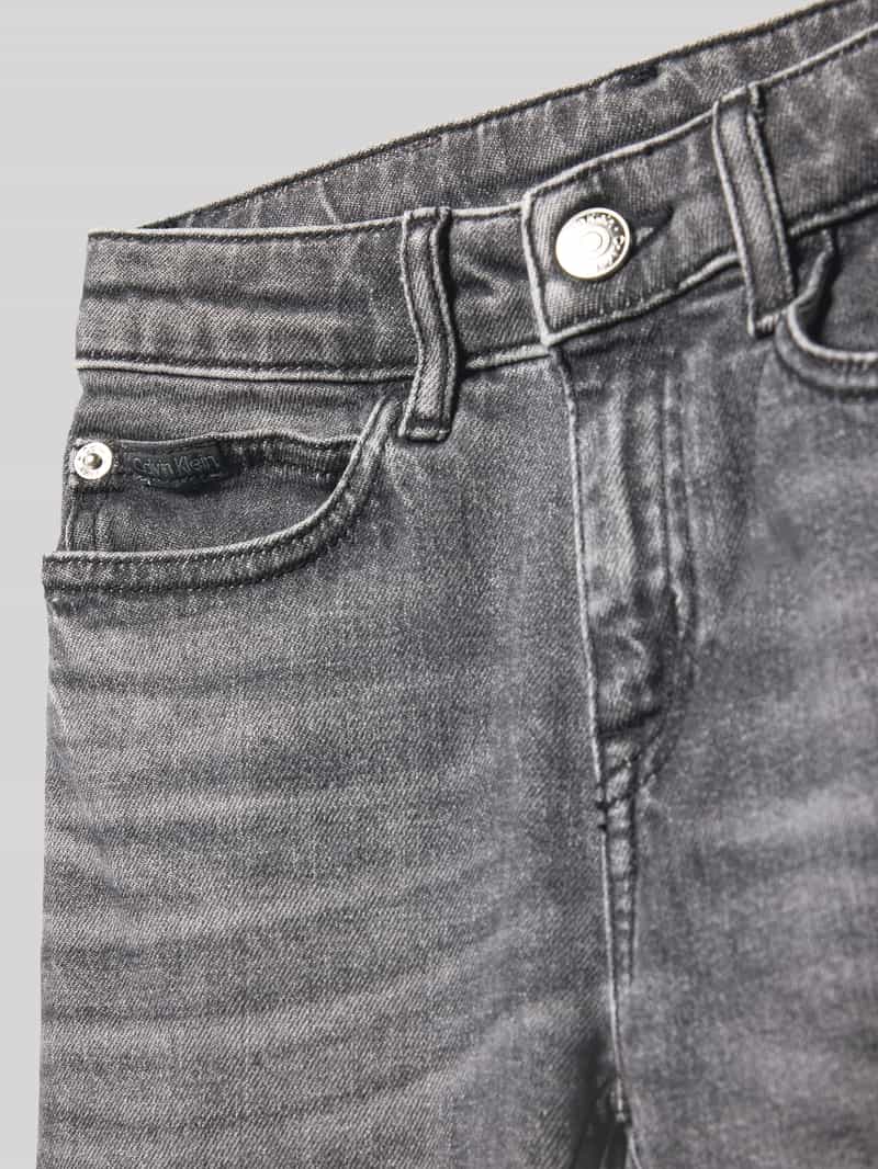 Calvin Klein Jeans Flared jeans met labelpatch