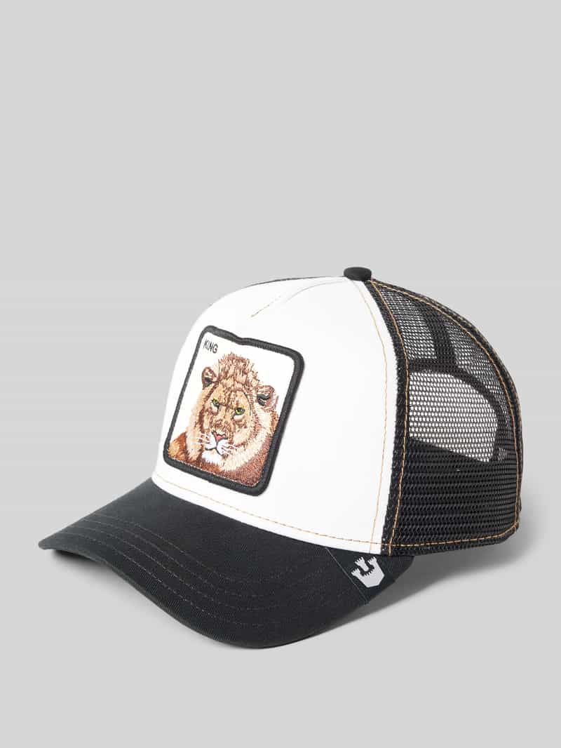 GOORIN BROS. Trucker-pet met motiefbadge model 'The King Lion'