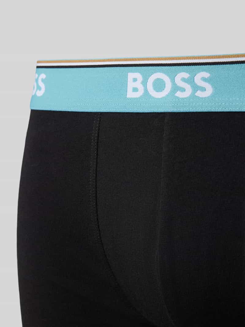 Boss Regular fit boxershort van katoenmix in een set van 3 stuks
