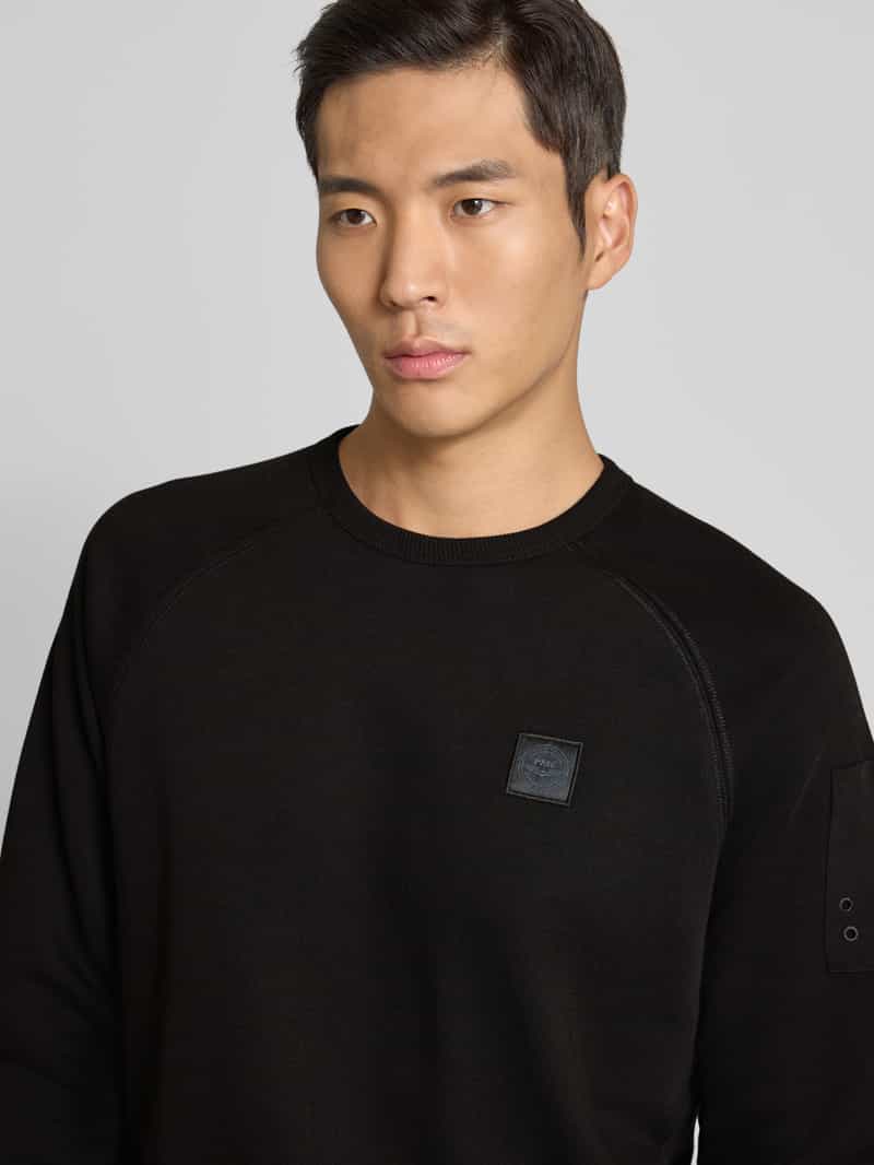 PME Legend Sweatshirt met labelstitching