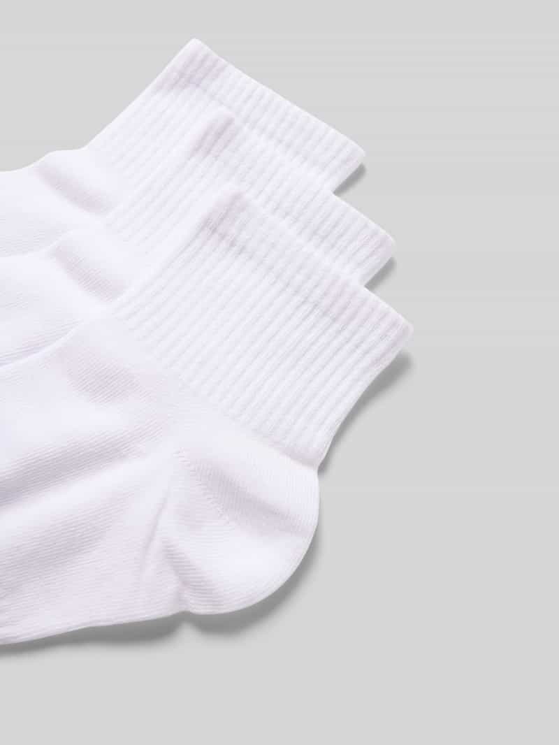jack & jones Sokken met labelprint in een set van 3 paar model 'LUCA'