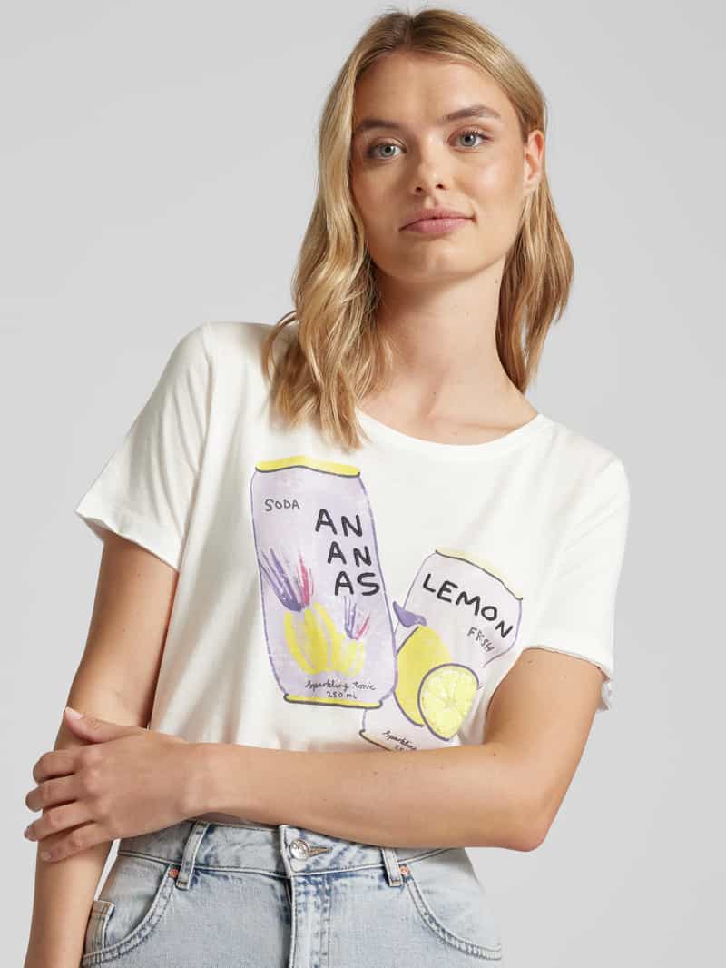 Lieblingsstück T-shirt met motiefprint model 'Corella'