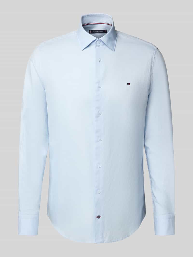 Tommy Hilfiger Regular fit zakelijk overhemd van twill