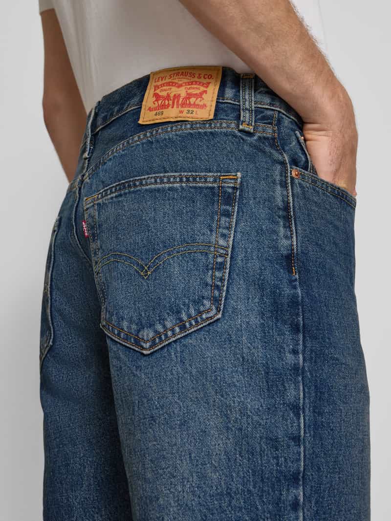 Levi's Korte loose fit jeans met steekzakken